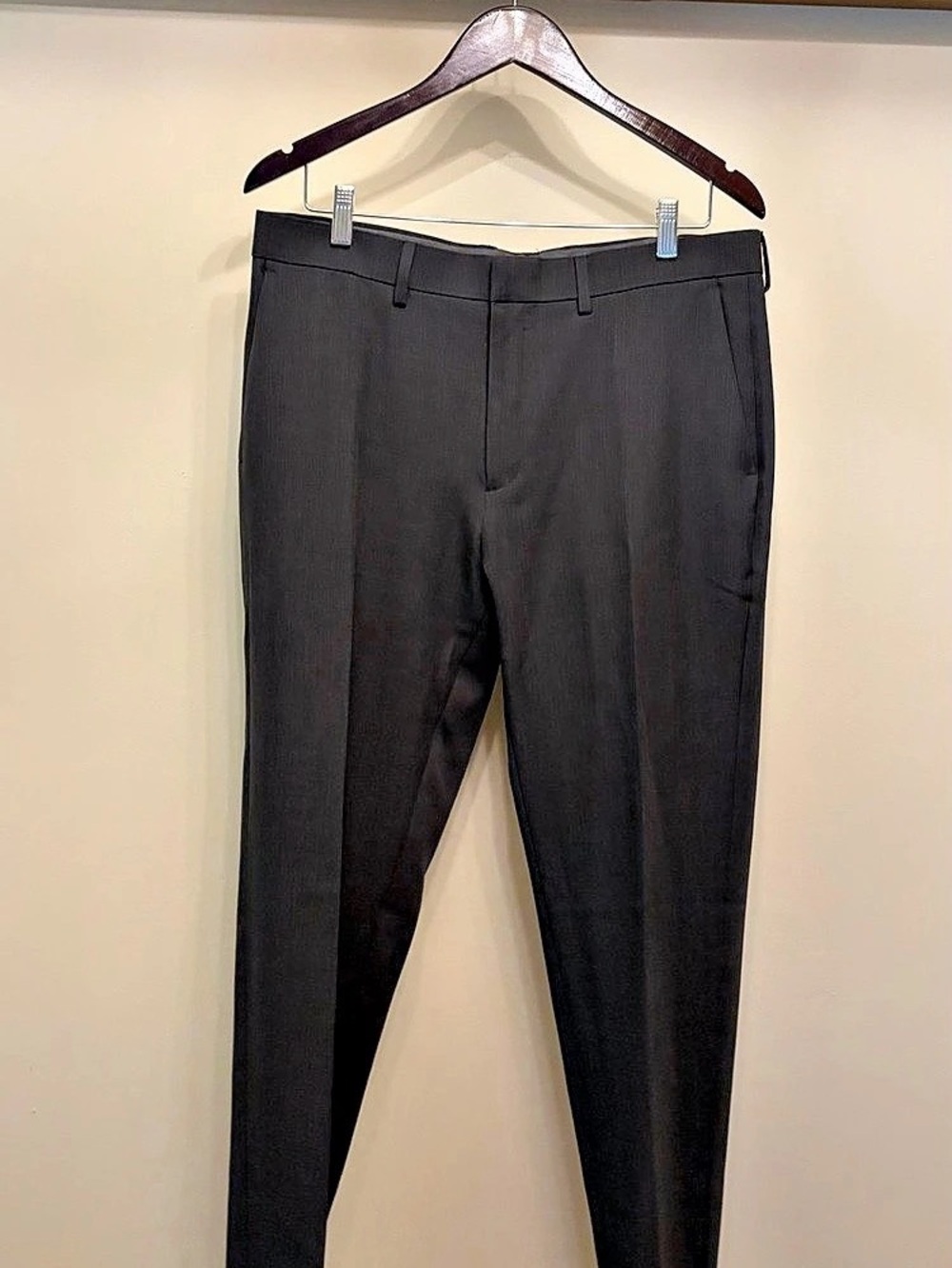 SLIM FIT Premium Comfort Dress Pant Black Dress Pants Waist 34 x 32